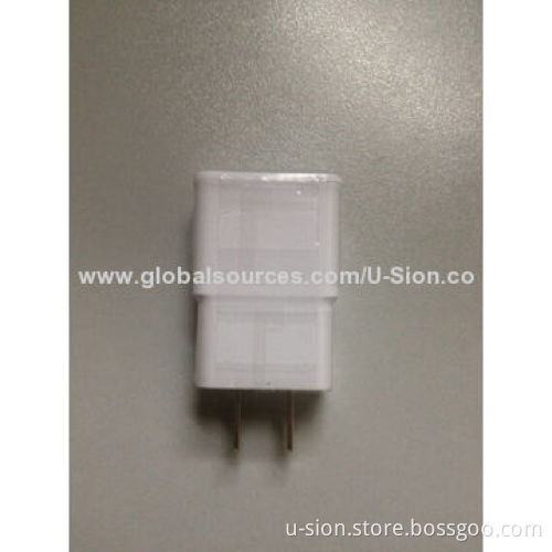 Wall Charger for iPod/iPhone/Samsung/USB Equipment, Universal Plug (UK/EU/AU/US) with USB Port